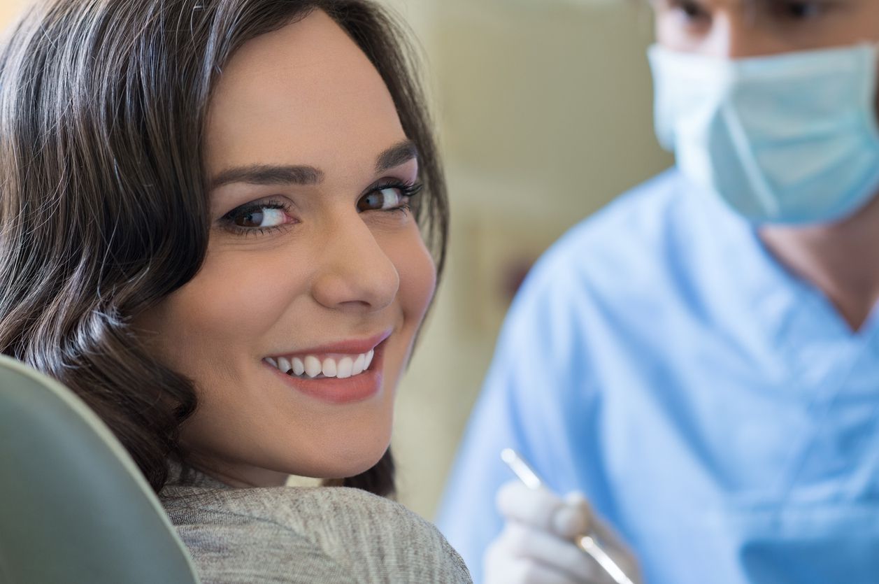 celebrity getting dental treatment